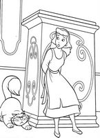 kolorowanki Kopciuszek Disney - obrazek dla dziewczynki do wydruku numer  59